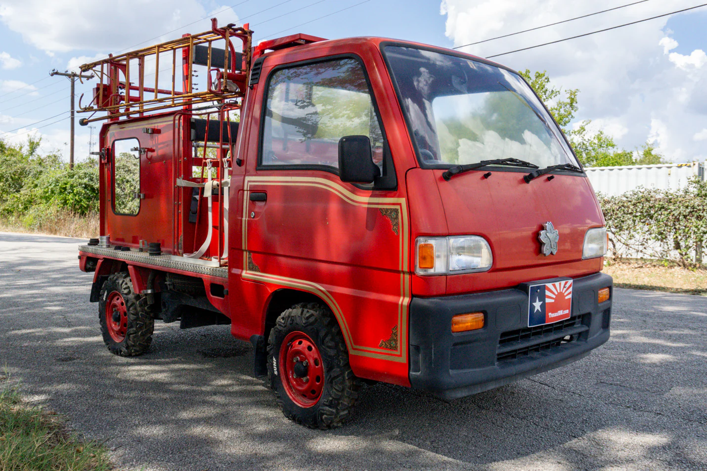 1993 Subaru Sambar Firetruck - Image 4