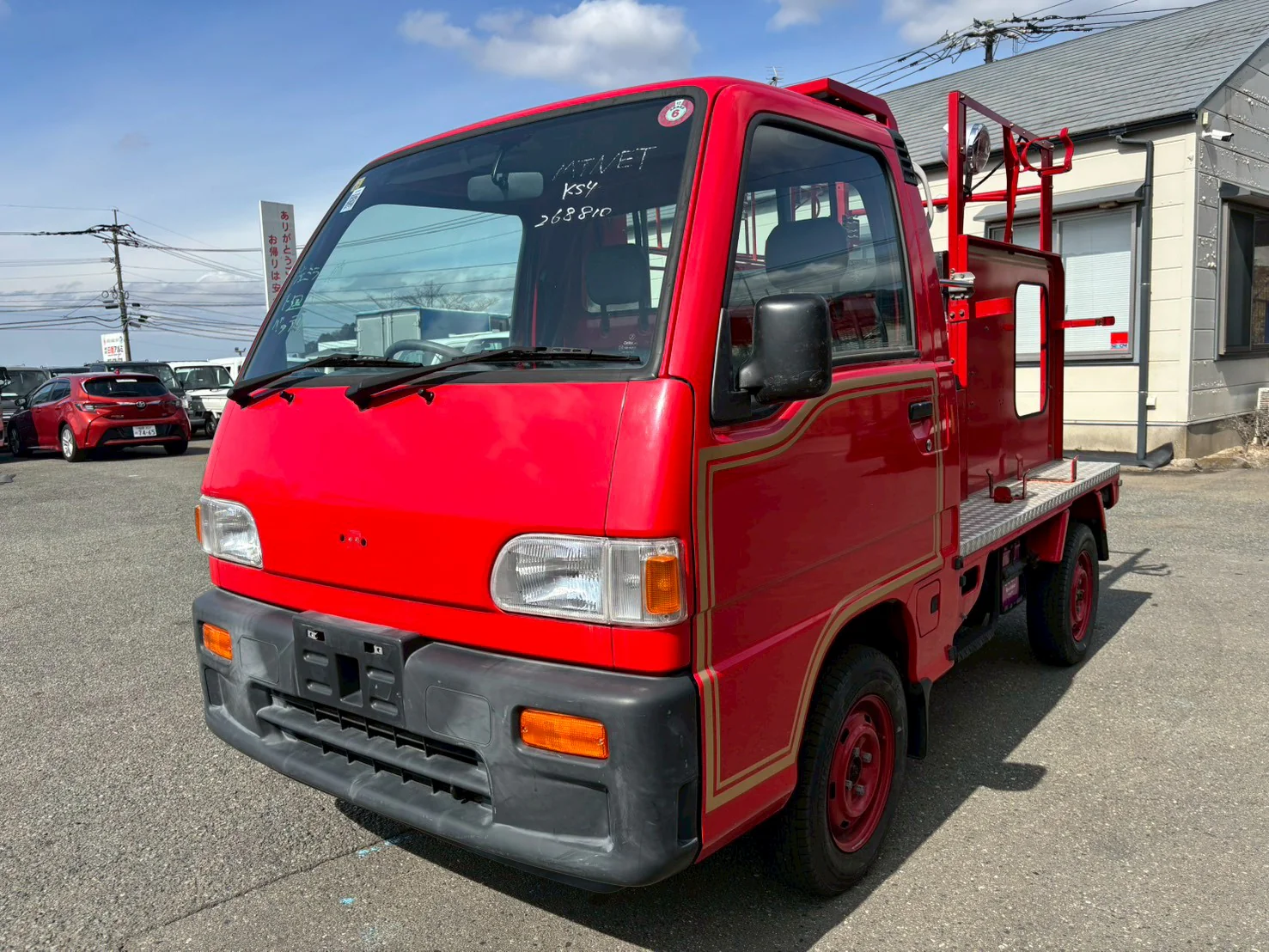 1995 Subaru Sambar Firetruck 4WD - Image 3